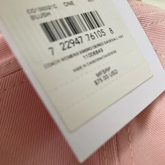 COACH embroidered baseball cap - Picture 5 of 8